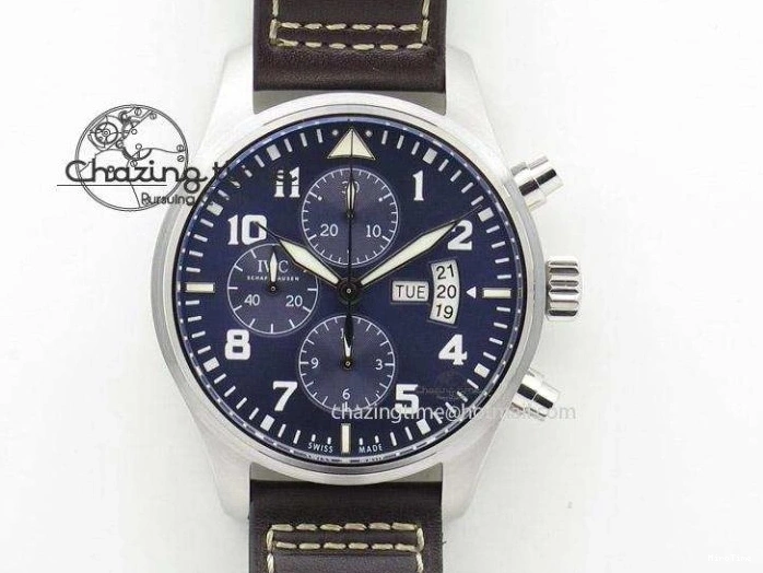 MIROTIME 0815 Big Pilot Real PR IW502001 Real Ceramic ZF 1:1 Best Edition On Black Calfskin Strap A51111 V Seasonal 7227